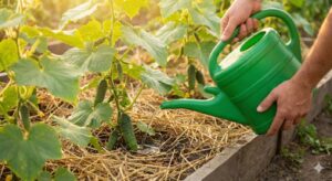 jak czesto podlewac ogorki