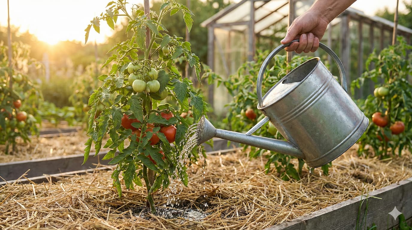 jak podlewac pomidory